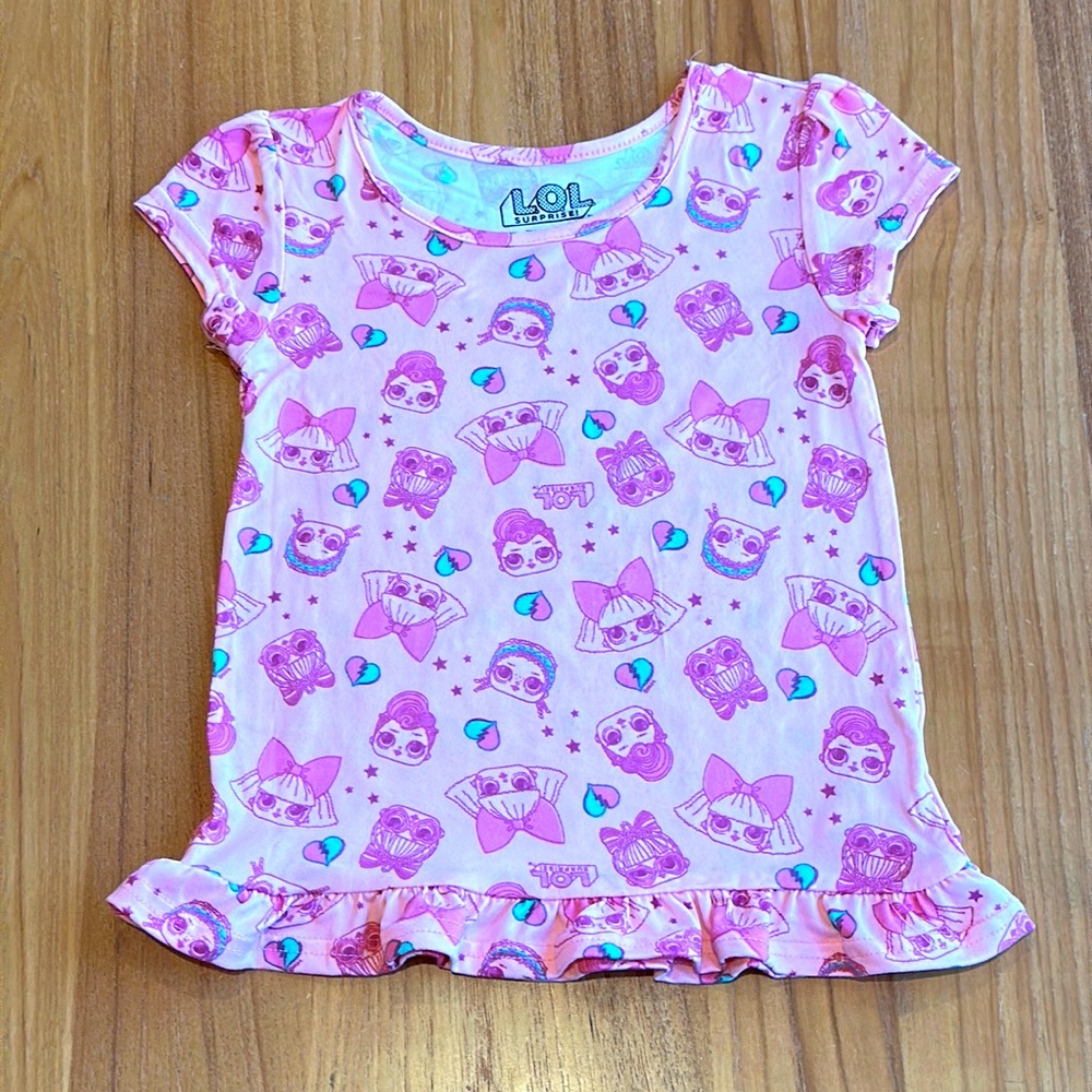 LOL Doll Surprise Girl’s Pink T-shirt 6
